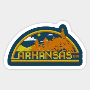 Arkansas 1836 (Day) Sticker